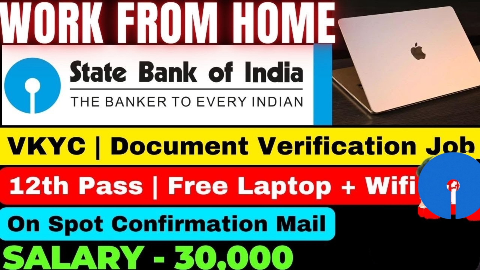 SBI Work-From-Home Job Opportunity