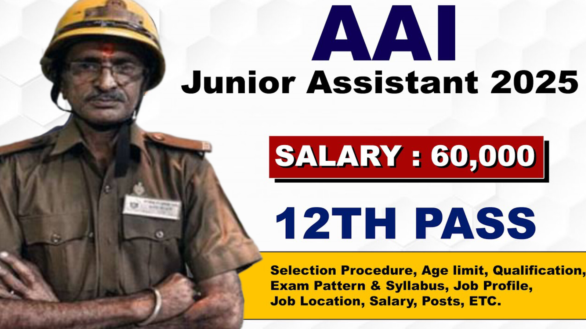 AAI Junior Assistant Recruitment 2025