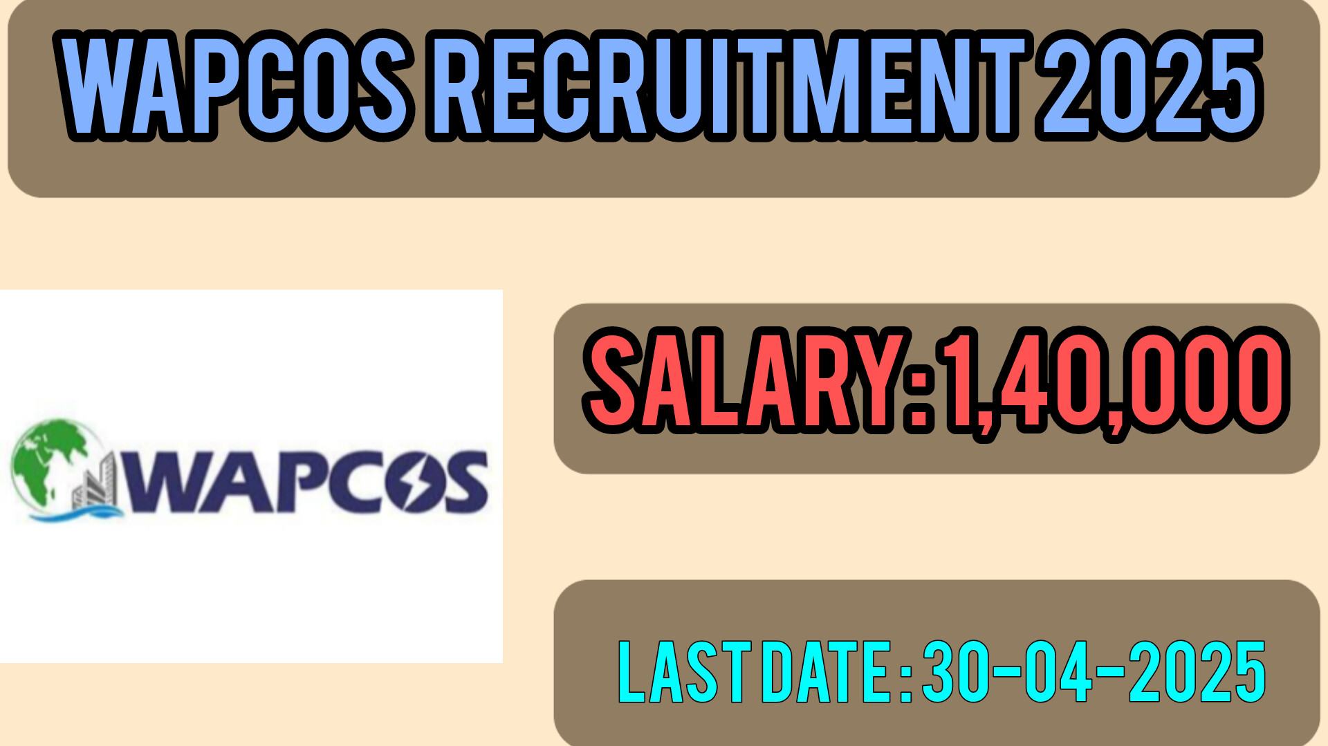 WAPCOS Recruitment 2025