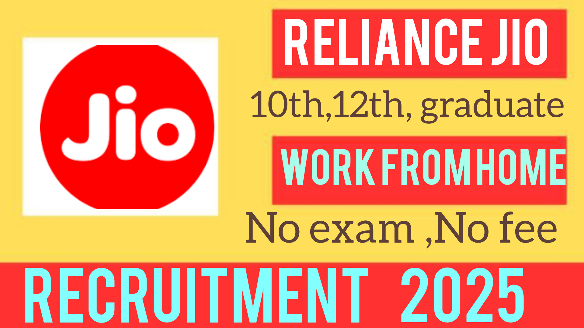 Reliance Jio Recruitment 2025