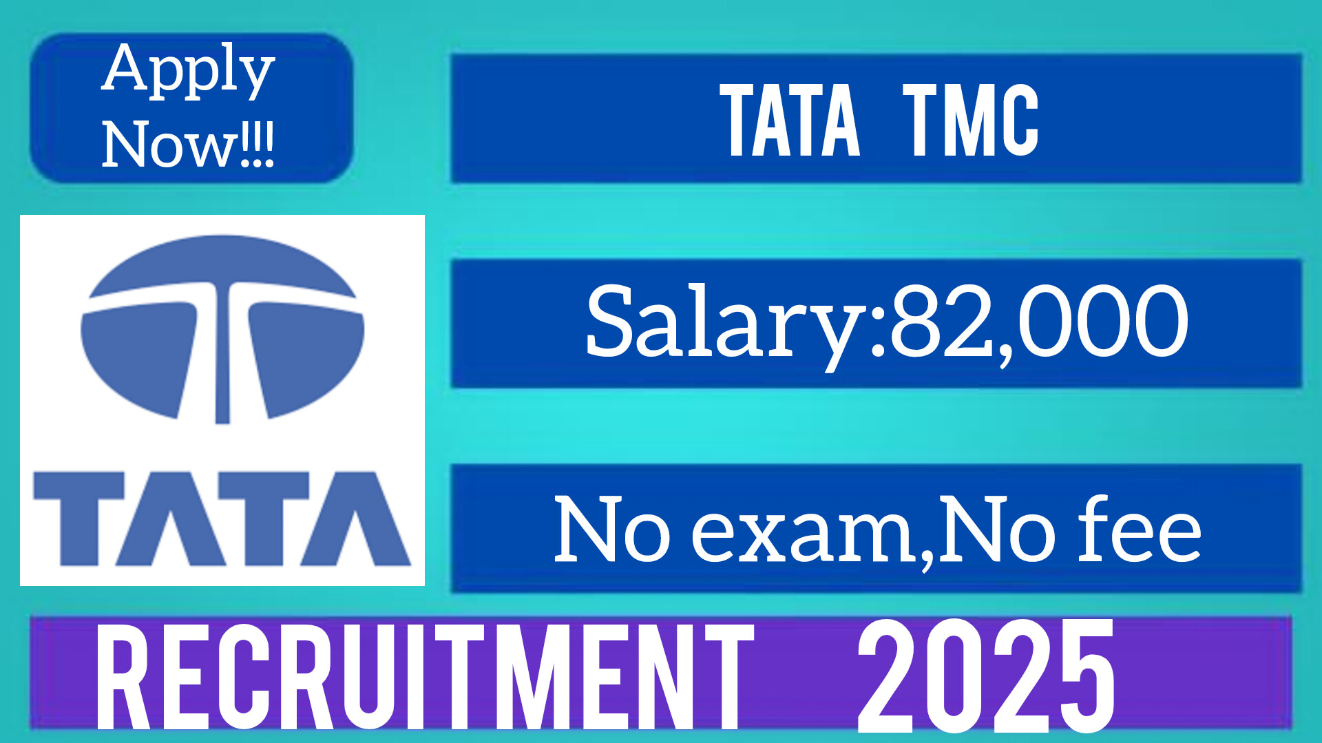 Tata Recruitment 2025