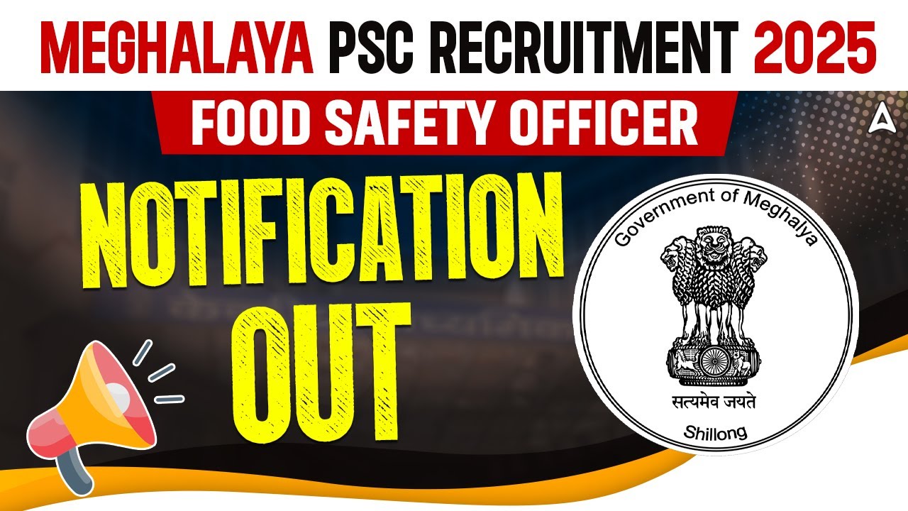 meghalaya psc recruitment 2025